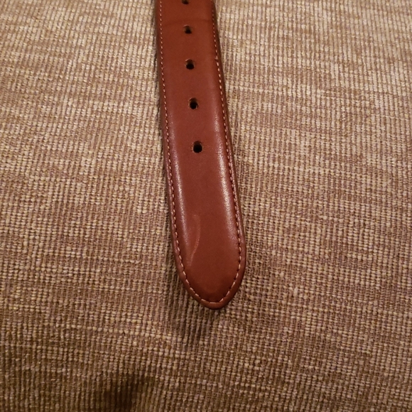 Navy blue Coach belt. - Picture 3 of 4